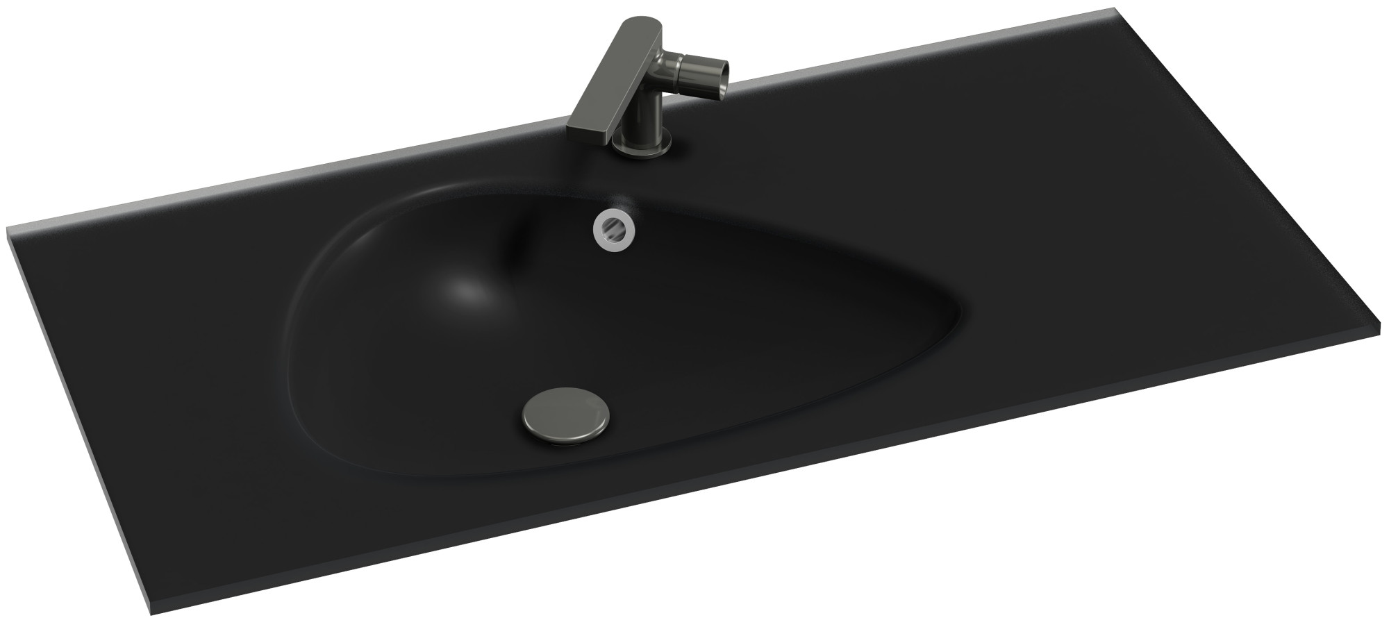 EB3021-DE1 Столешница из матового стекла 101 см JACOB DELAFON NOUVELLE VAGUE