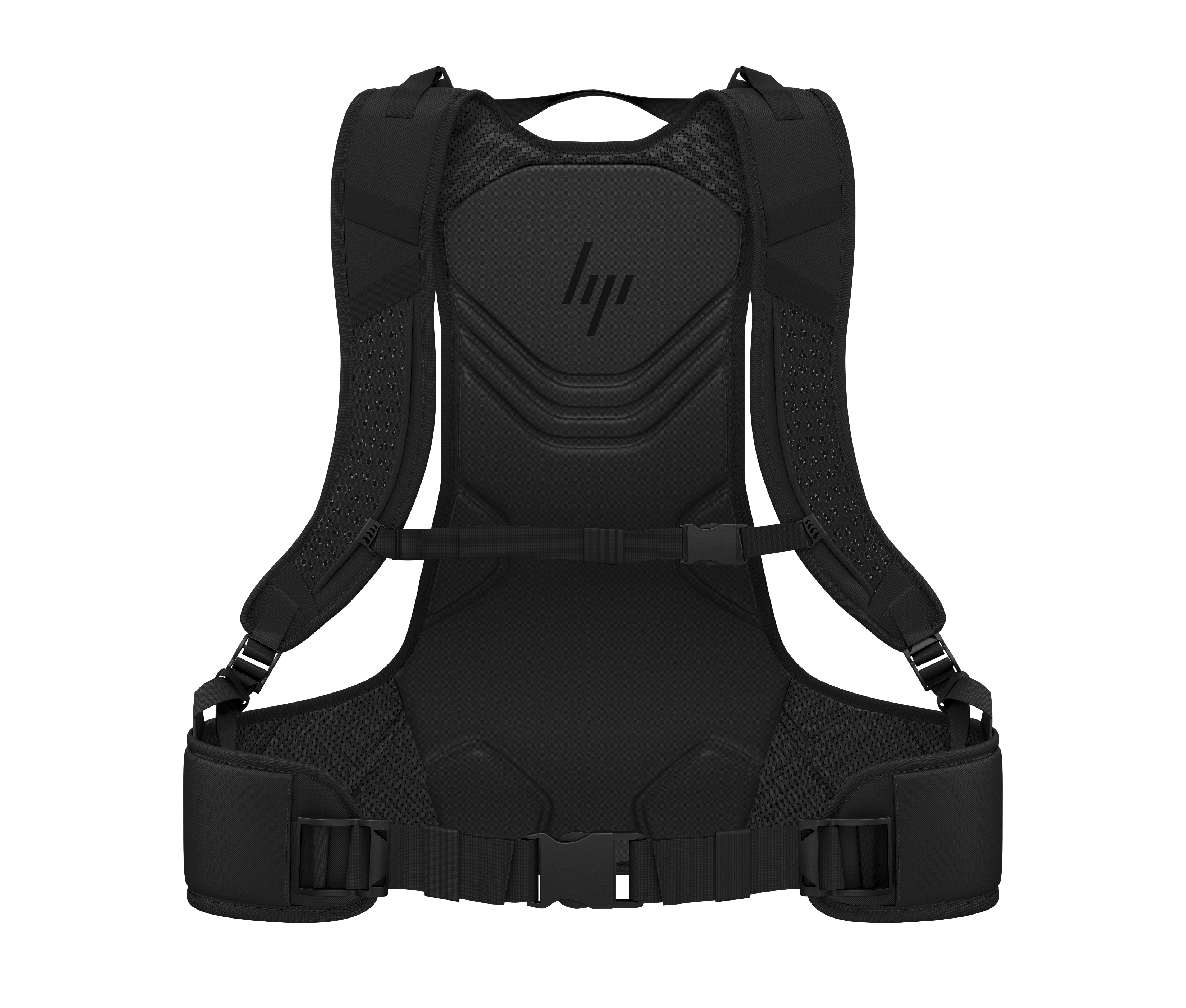 6TV02EA#ACB z vr backpack g2 intel core i7 8850h(2.6ghz)/16384mb/256ssdgb/nodvd/ext:nvidia geforce rtx2080(8192mb)/war 1y/4.66kg/black/w10pro + dock, batt chrgr, batt pack, harness HP Santreyd  - Вид №6