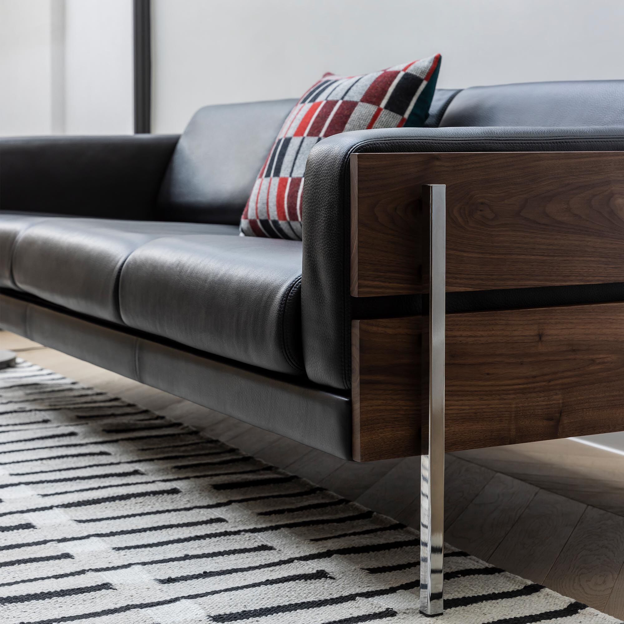 3-местный кожаный диван Case форум ARCH-00078878 - Вид №3