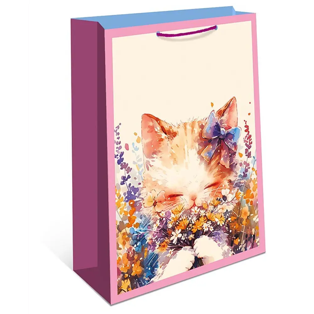 Подарочный пакет Арт и дизайн 26x32x0.4 см цвет разноцветный STLM-2080881