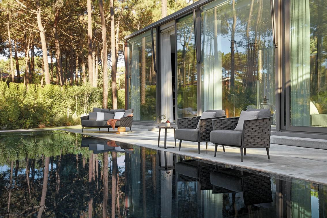 MNST579 1 мест. белый веревка 45мм серебристая Manutti Cascade - Вид №9