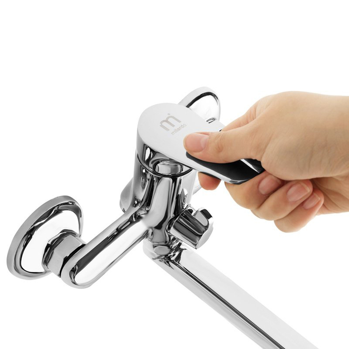 VOLSBLCM10 Milardo Volga Смеситель для ванны с длинным изливом Volga Россия - Вид №4