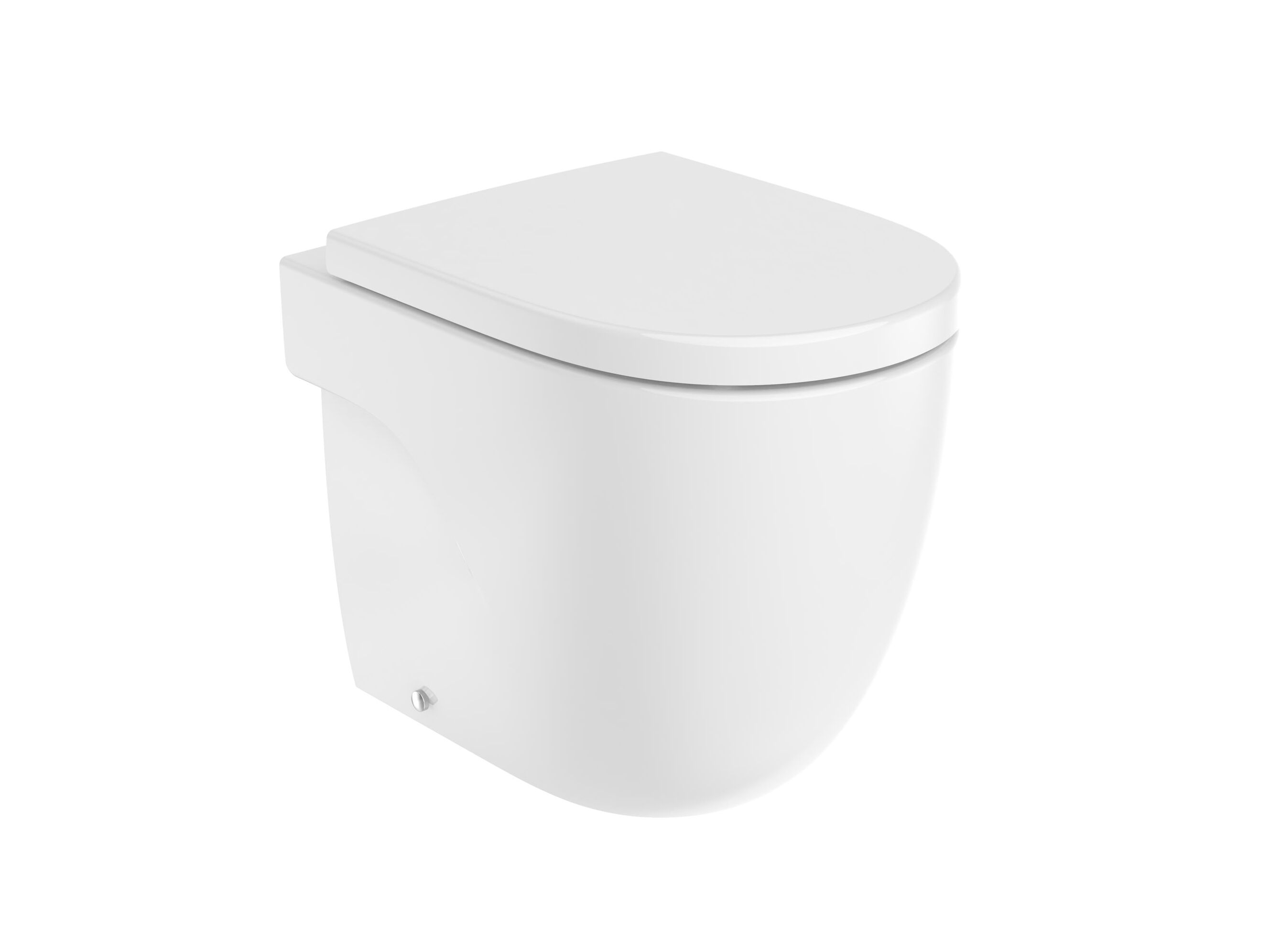 Напольный компактный фарфоровый туалет без бриды Roca Meridian ARCH-00151413