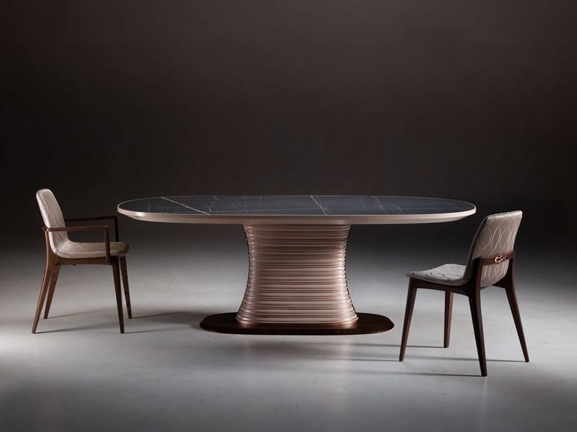 Prestige Овальный стол для гостиной эвкалипта sun-id-1449482 - Вид №1