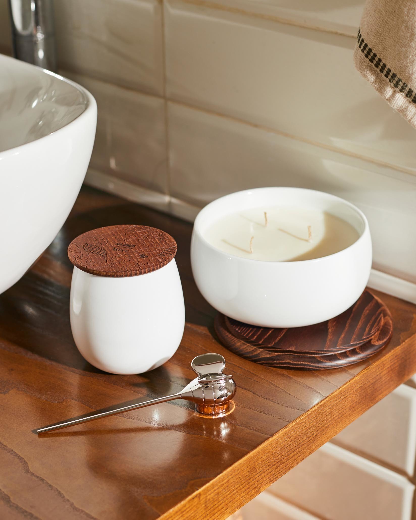 Ароматическая свеча. Хм Алесси Пять сезонов Alessi MW62 3 - Вид №1