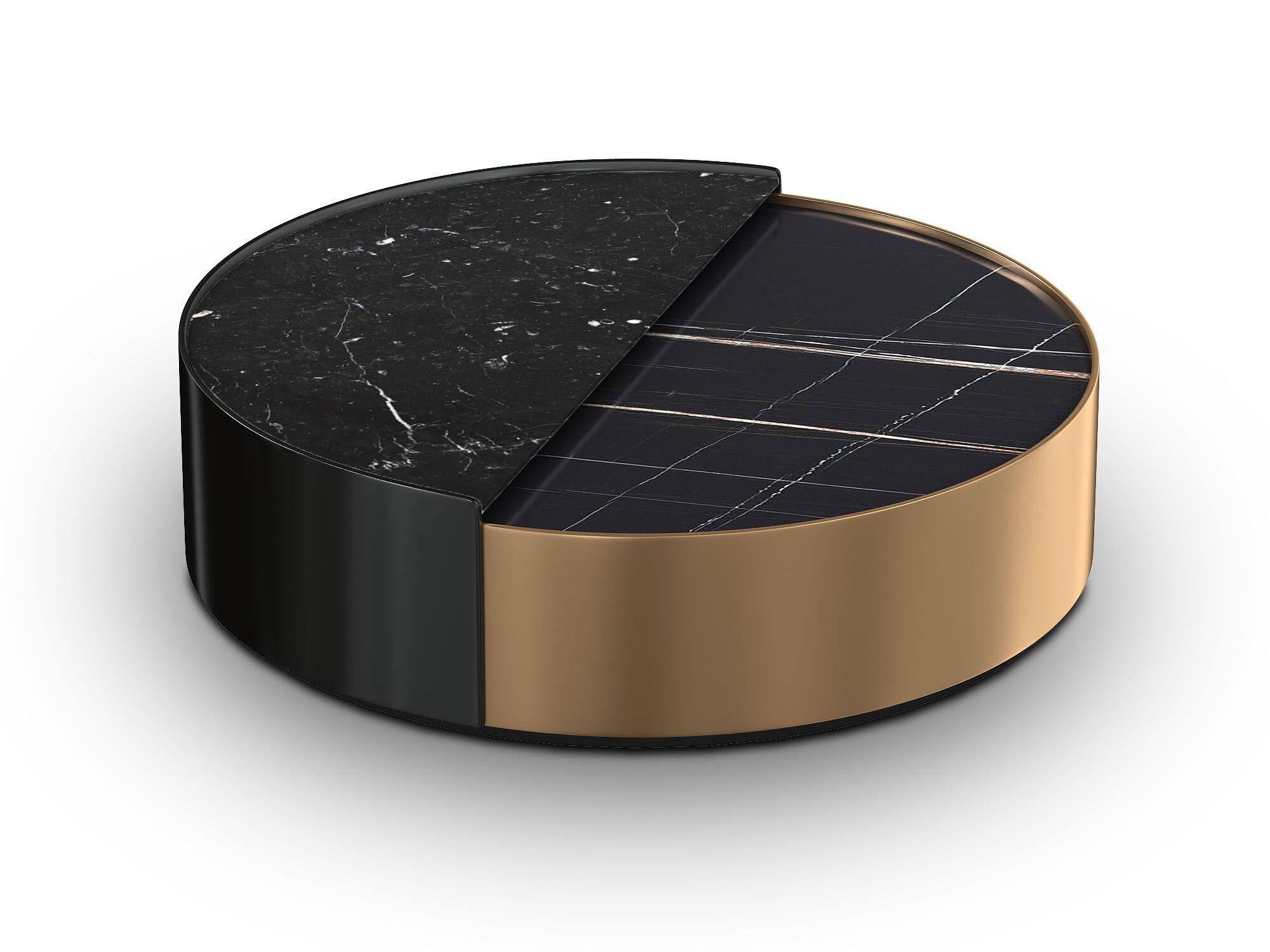 Низкий круглый журнальный столик Wayne Enterprises Home Collection WE-034 ARCH-00140618 - Вид №3