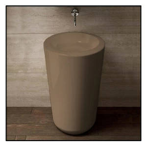FLFREECAV Накладная раковина на столешницу  круглая Ceramica Cielo