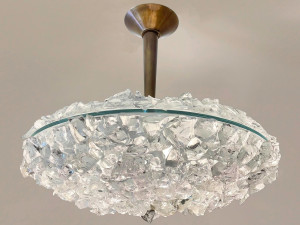 Хрустальная потолочная лампа