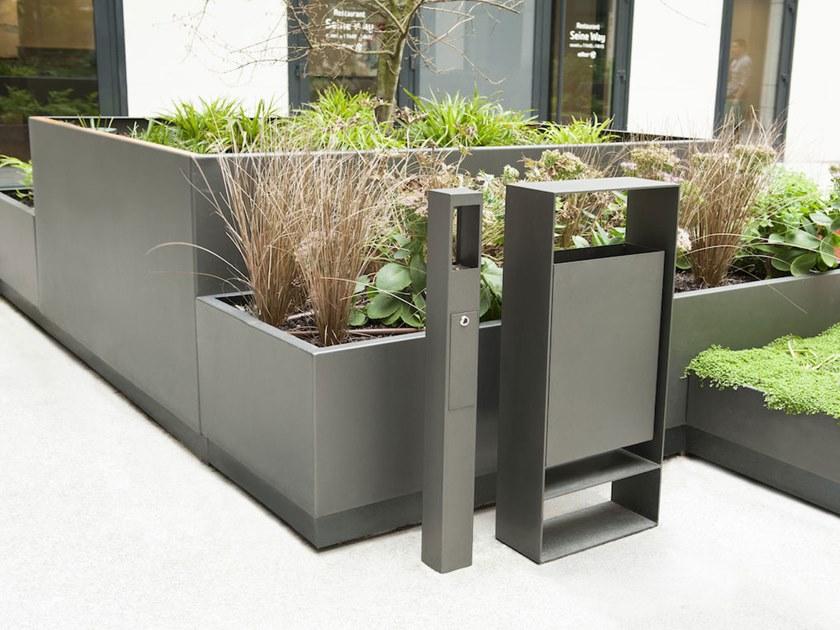 CYRIA Урна для мусора с крышкой для улицы Eudald sun-id-1467185 - Вид №4