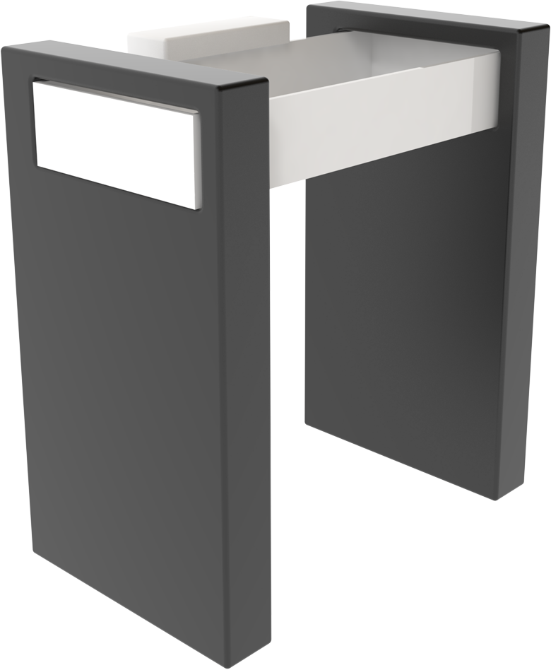 BXLACOL80BWLC3 Напольная раковина стоящая GSG CERAMIC BOX