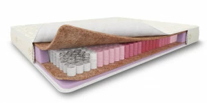 Матрас ортопедический с независимым пружинным блоком 140x200 Maybe 5 BELABEDDING  129358 Белый