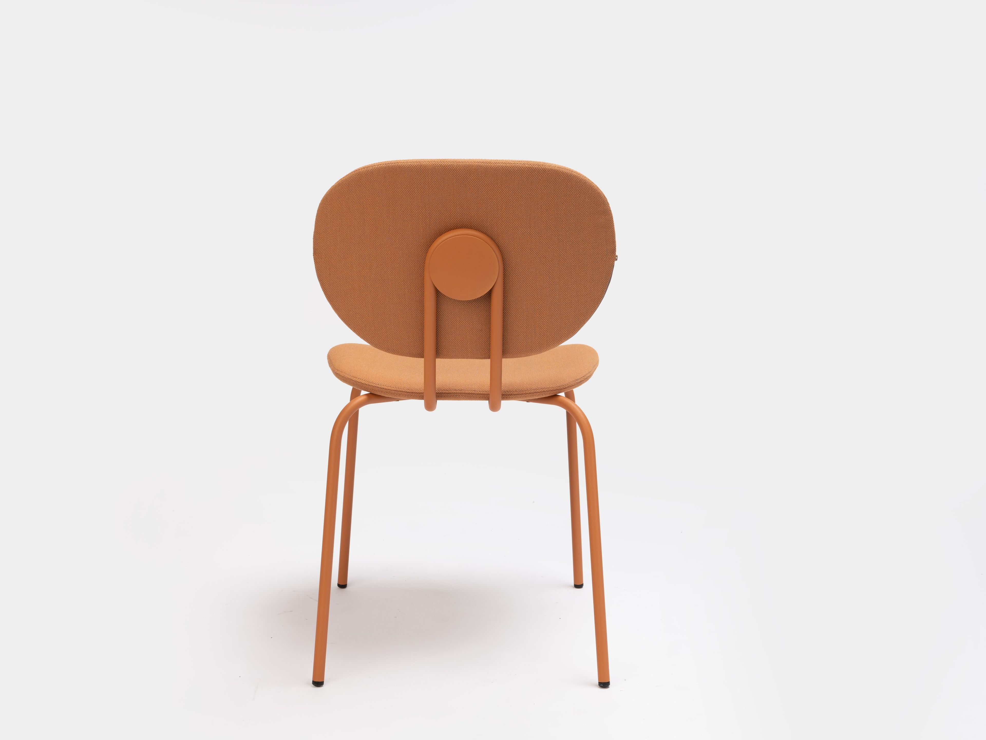 Стальной стул с мягким сиденьем ONDARRETA Hari ARCH-00004041 - Вид №13