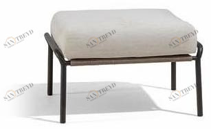 MANUTTI Прямоугольная подставка для ног из ткани Radius Fr87m