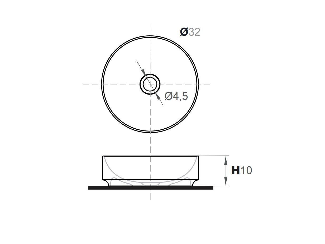 Мраморная круглая столешница Inbani ARCH-00111096 - Вид №5