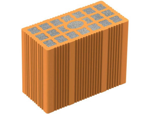 Теплоизоляционный кирпичный блок