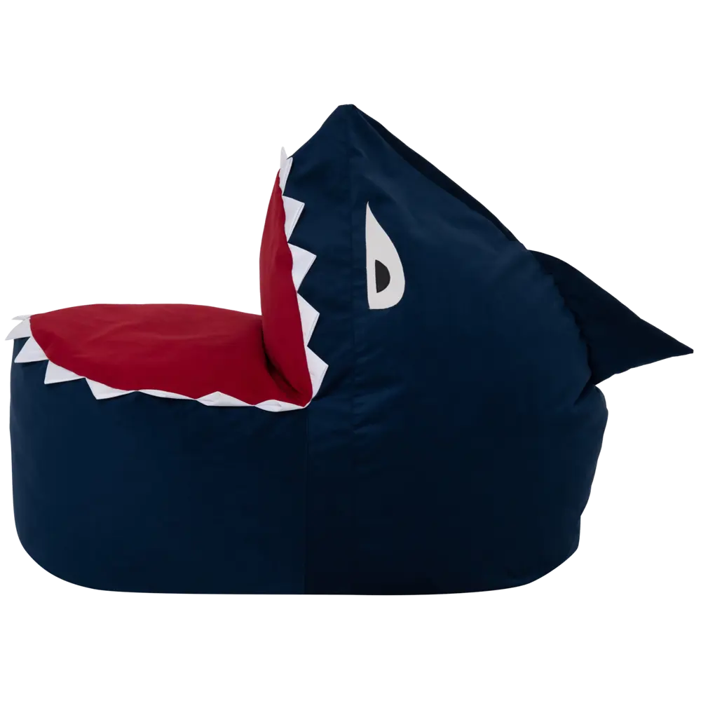 Пуфик Dreambag Акула полиэстер 60x60x95 см цвет синий STLM-2070086