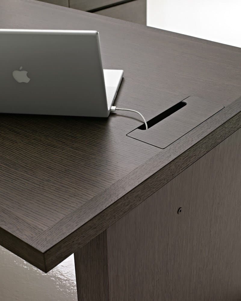 Круглый стол из стали и дерева B&B Italia Project AC Executive ARCH-00070639 - Вид №8