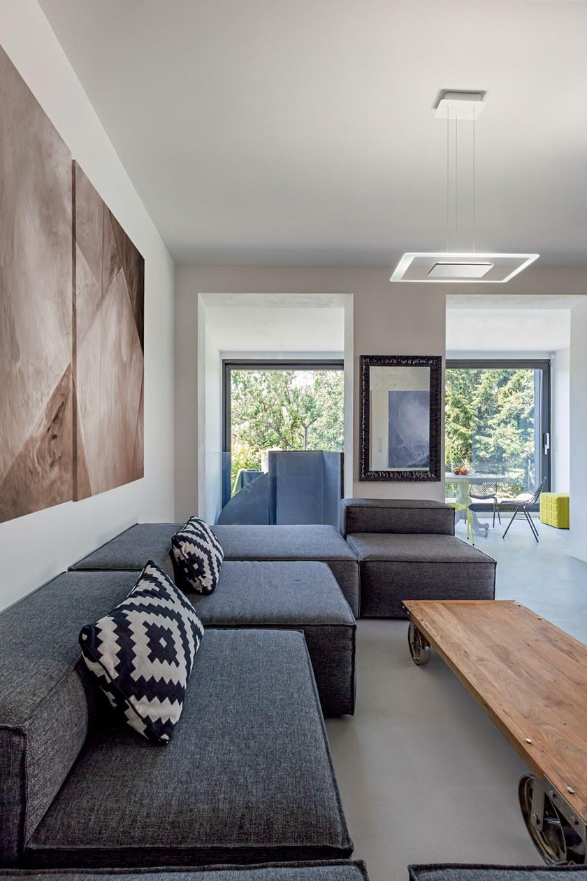 Linea Light Group Светодиодный подвесной светильник из стали и стекла Aruba sun-id-1494992 - Вид №2