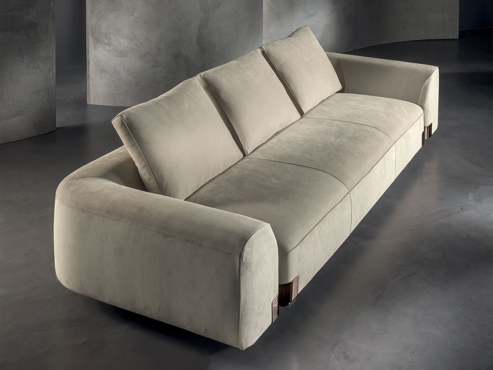 Секционный диван из ткани Longhi Blooming ARCH-00123580 - Вид №8