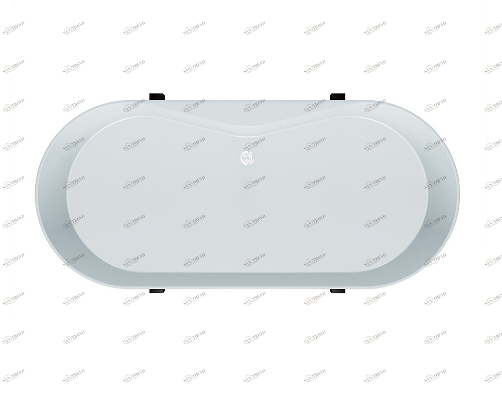 Ванна из искусственного камня Kerrock Soave 01012 хромотерапия Словения Kolpa-San 