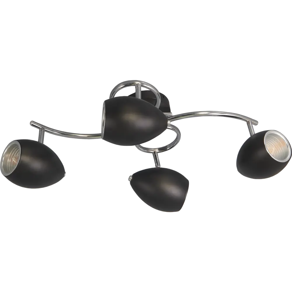 Люстра «Klumi» 1269/4C E14X3X40 Вт, цвет чёрный 81966699 STLM-2182960 JLIGHT 