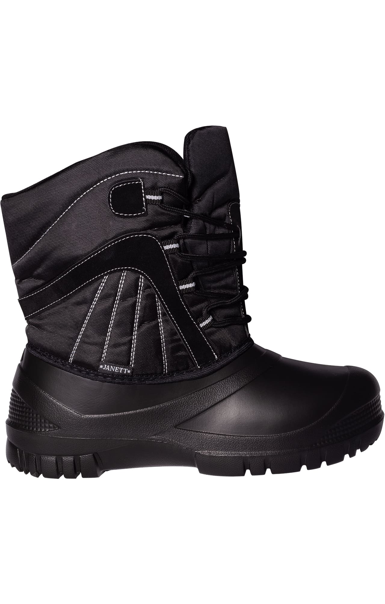 64387 Ботинки ЭВА "Люкс" черные утепленные  Зимняя обувь  размер 41/42 Спецодежда  - Вид №1