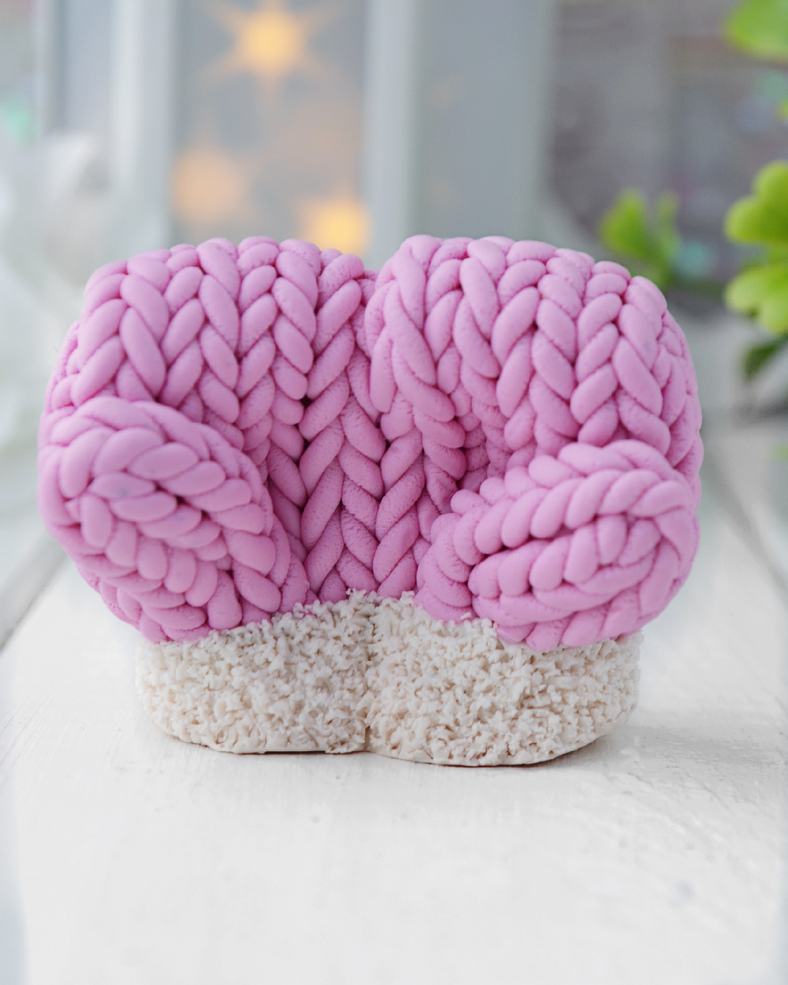 10552 Форма "Вязаные рукавички маленькие S" силикон HobbyPage 