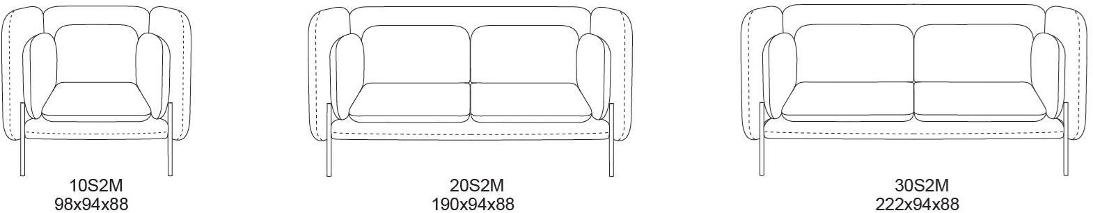 Recor Home 3-х местный диван Archiduc sun-id-1404813 - Вид №3