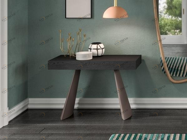 Ozzio Italia Выдвижная прямоугольная деревянная консоль  T028 