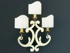 OFFICINACIANI Настенный светильник непрямого действия из латуни  Hl1028wa-3ot