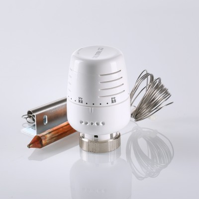 VT.5012.0.0 Термостатическая головка с выносным накладным датчиком Valtec 20-60 °С, 2 м  - Вид №3