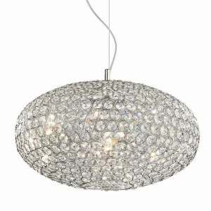 Подвесной светильник Ideal Lux Orion SP8 IDEAL LUX ДИЗАЙНЕРСКИЕ, ORION 072720 Хром