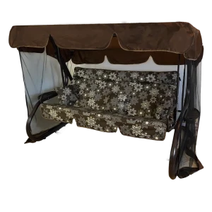 Качели садовые Арго 4-х местные (до 350 кг) коричневый