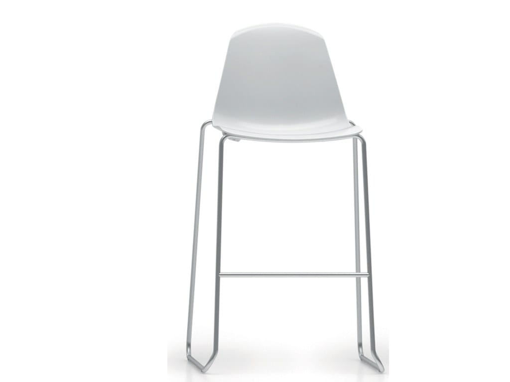 Высокий табурет со спинкой Luxy эпоха ARCH-00070600