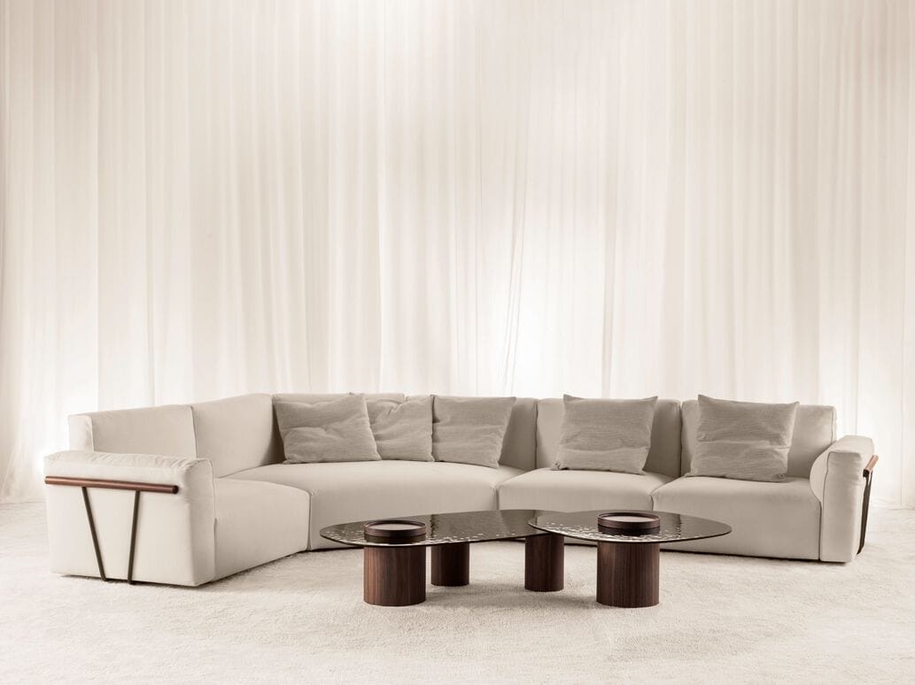 Низкий журнальный столик с мраморным или стеклянным верхом Vibieffe Quite luxury ARCH-00092228 - Вид №3