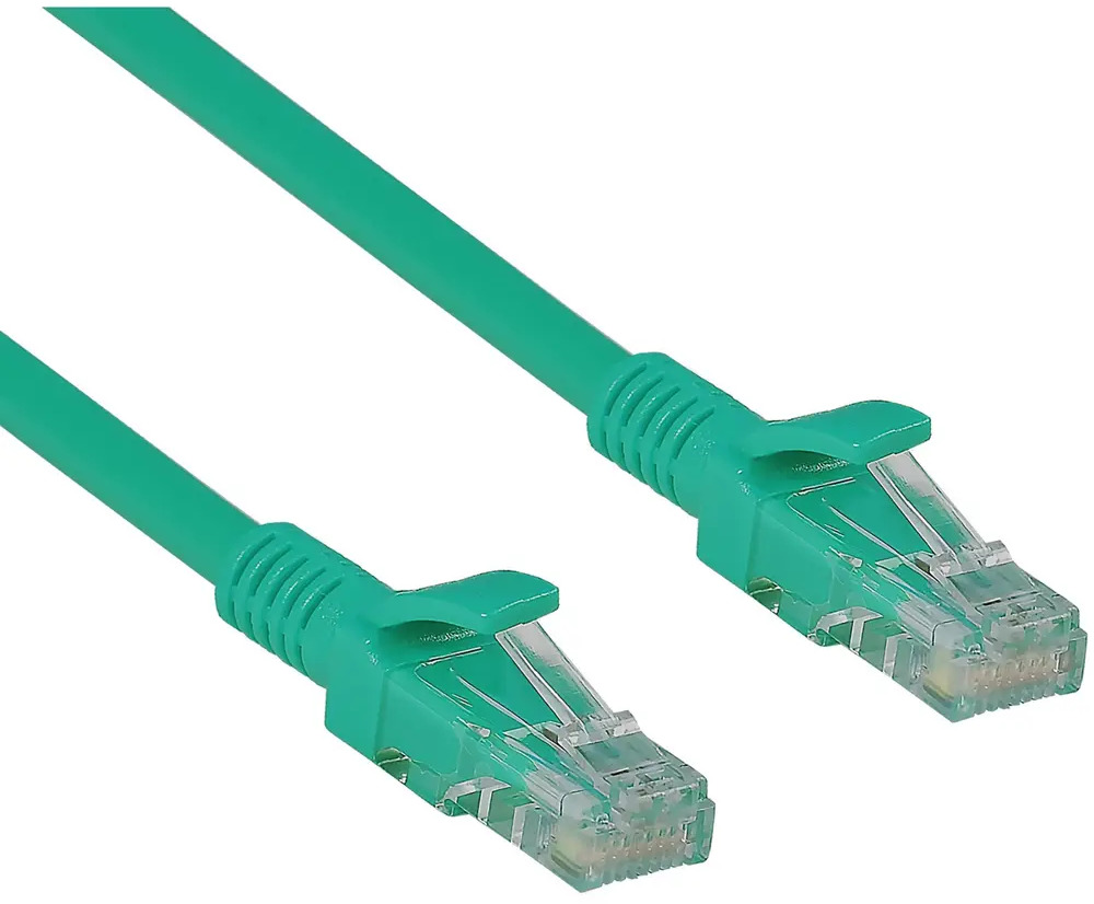 90838460 Патч-корд ExeGate UTP-RJ45-RJ45-5e-3M-GN UTP cat.5e 3 м цвет зеленый STLM-1113013