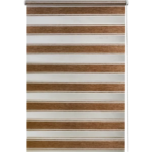 Штора рулонная день-ночь Дэли 50x160 см коричневая 84421718 STLM-2050515