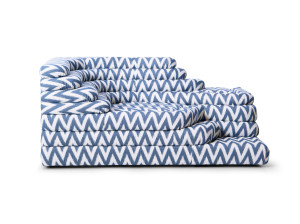 Тканевый модульный садовый диван