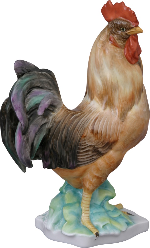 93101 Herend Фигурка 23,8см "Петух" Фарфор 