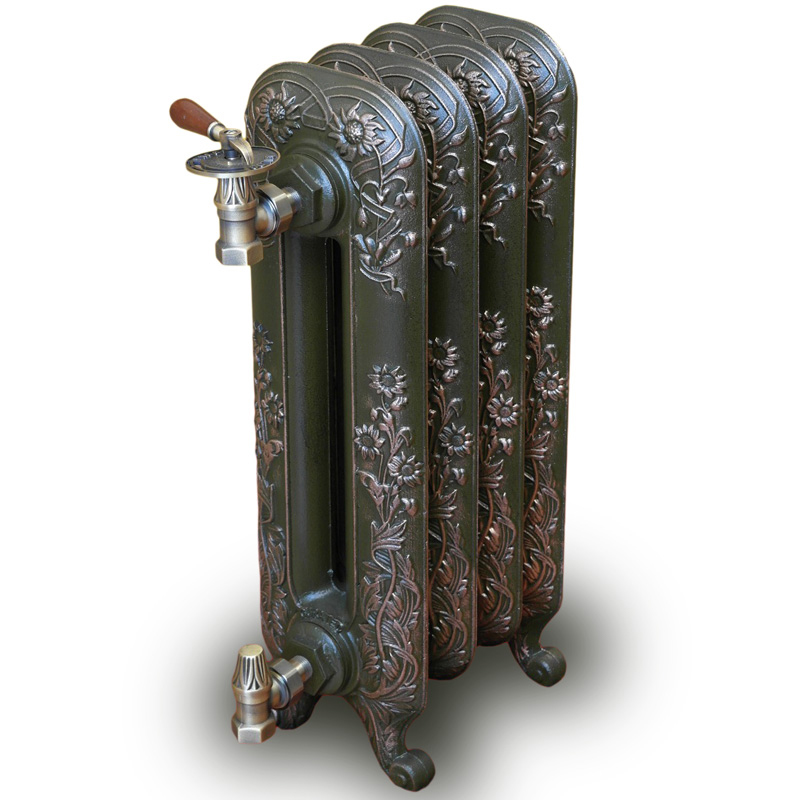 Чугунный радиатор RETROstyle York 600/81 8 секций 7167 - Вид №3