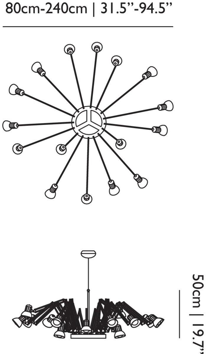 moooi Регулируемый подвесной светильник из стали sun-id-1473257 - Вид №7