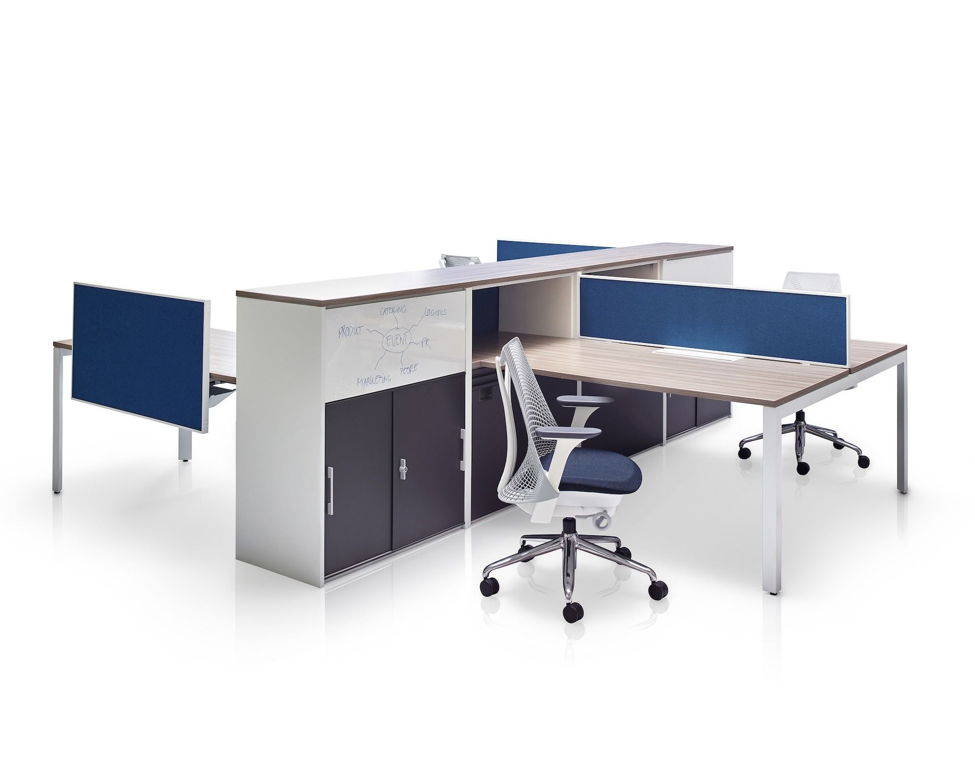5 спиц подлокотник поворотный операционный офисный стул Herman Miller Sayl ARCH-00001394 - Вид №11
