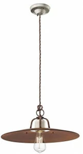 FERROLUCE Подвесной светильник из металла Grunge C1431 /2 /3