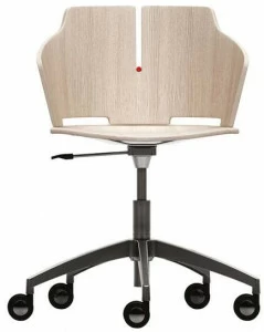 Luxy Регулируемое по высоте 5-спицевое кресло на колесиках Prima