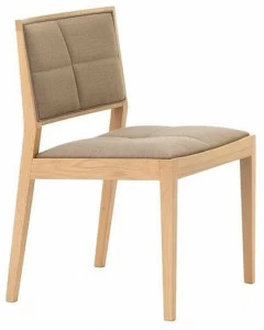 Andreu World Стул из бука с обивкой Manila Si2016