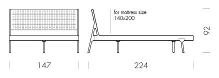 Дубовая двуспальная кровать Gazzda Fawn ARCH-00085993 - Вид №72