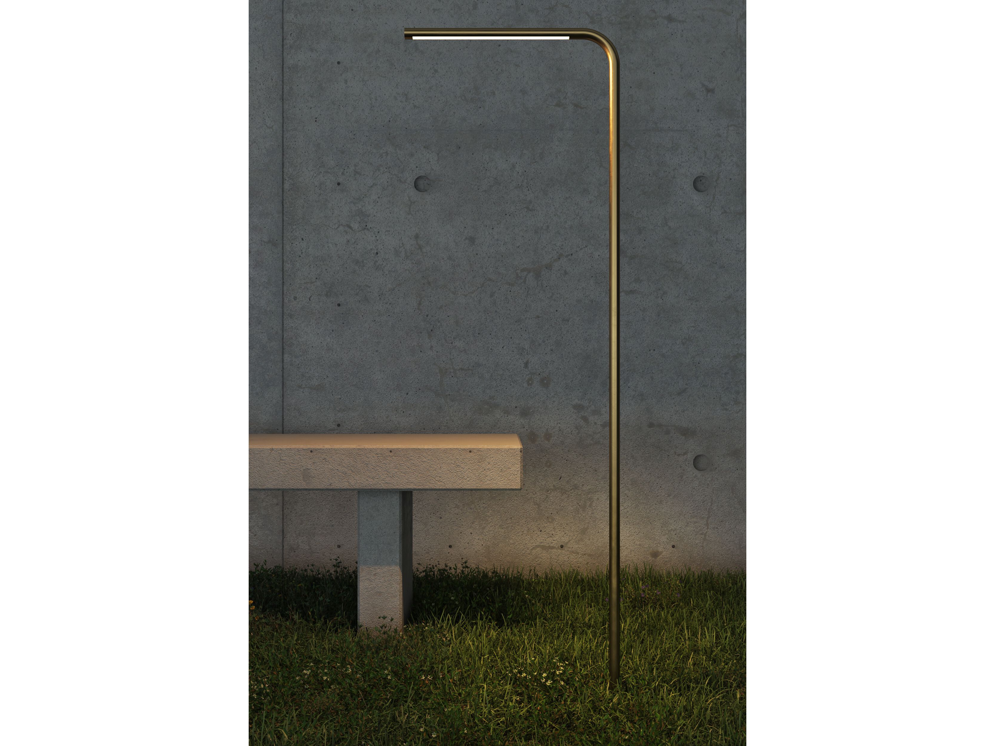 Напольная лампа из латуни 247LAB RB ARCH-00095111