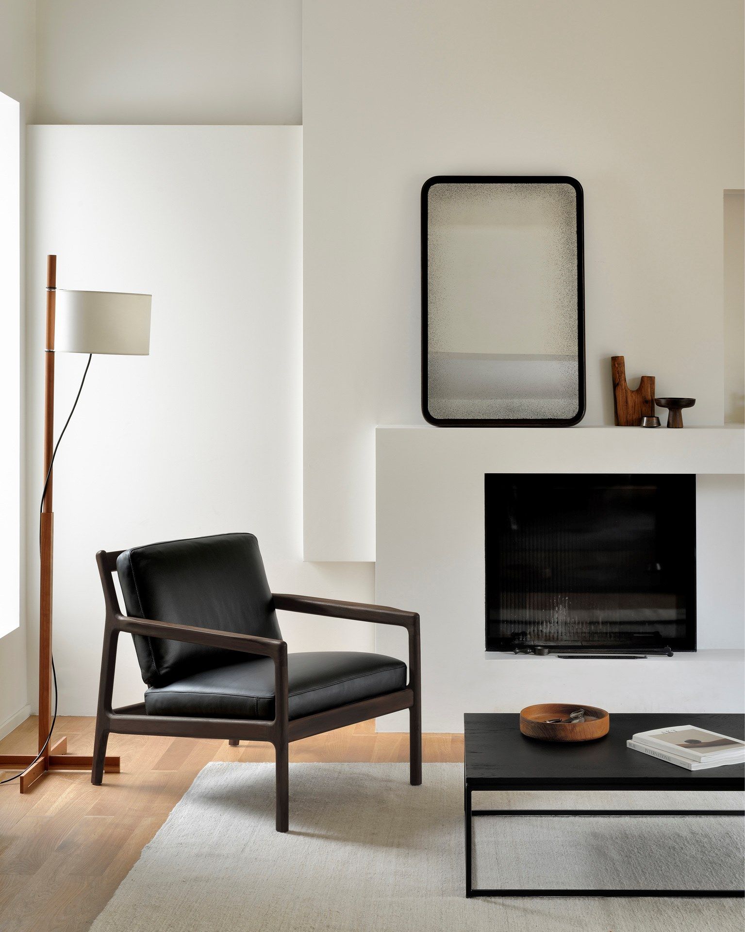 Кожаное кресло с подлокотниками Ethnicraft Джек ARCH-00135812 - Вид №12