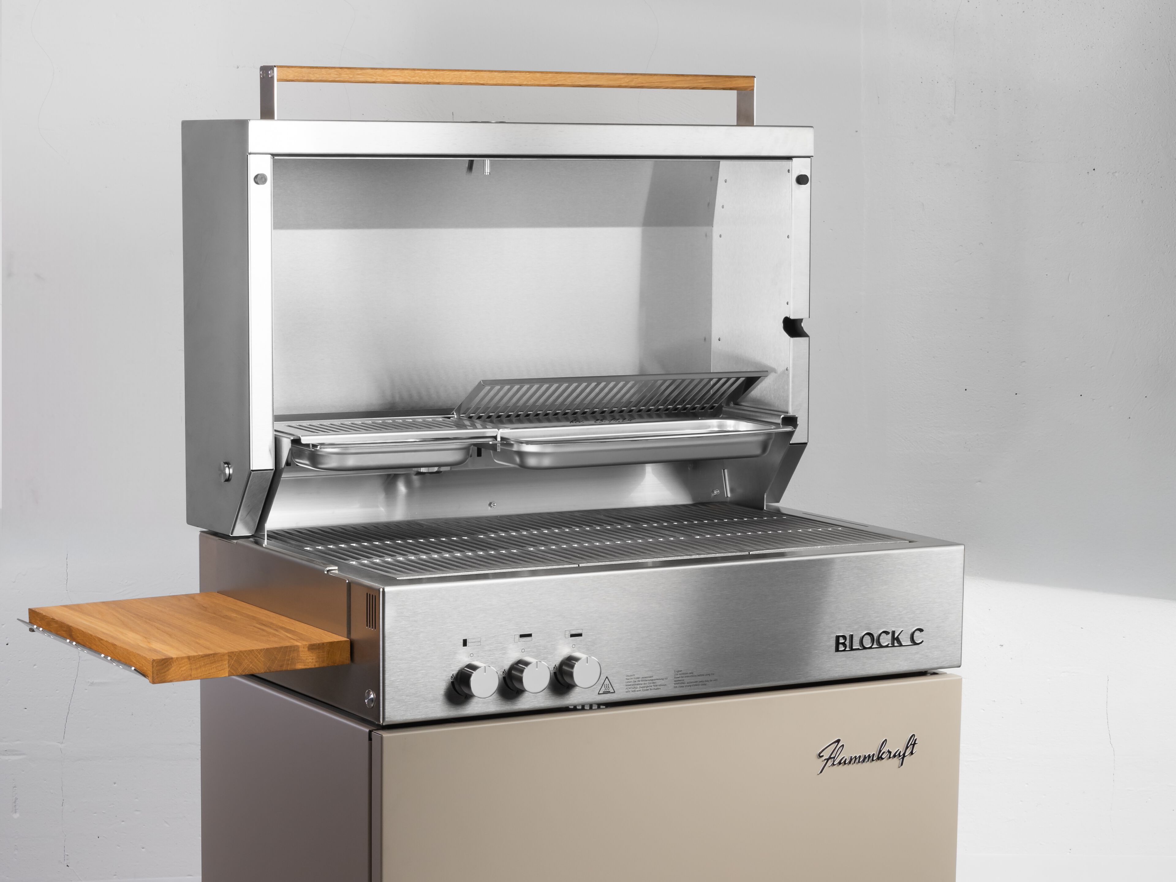 Газовый гриль из нержавеющей стали Flammkraft BLOCK DS ARCH-00107699 - Вид №9