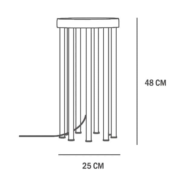 Торшер / журнальный столик 101 Copenhagen NEON ARCH-00094067 - Вид №7